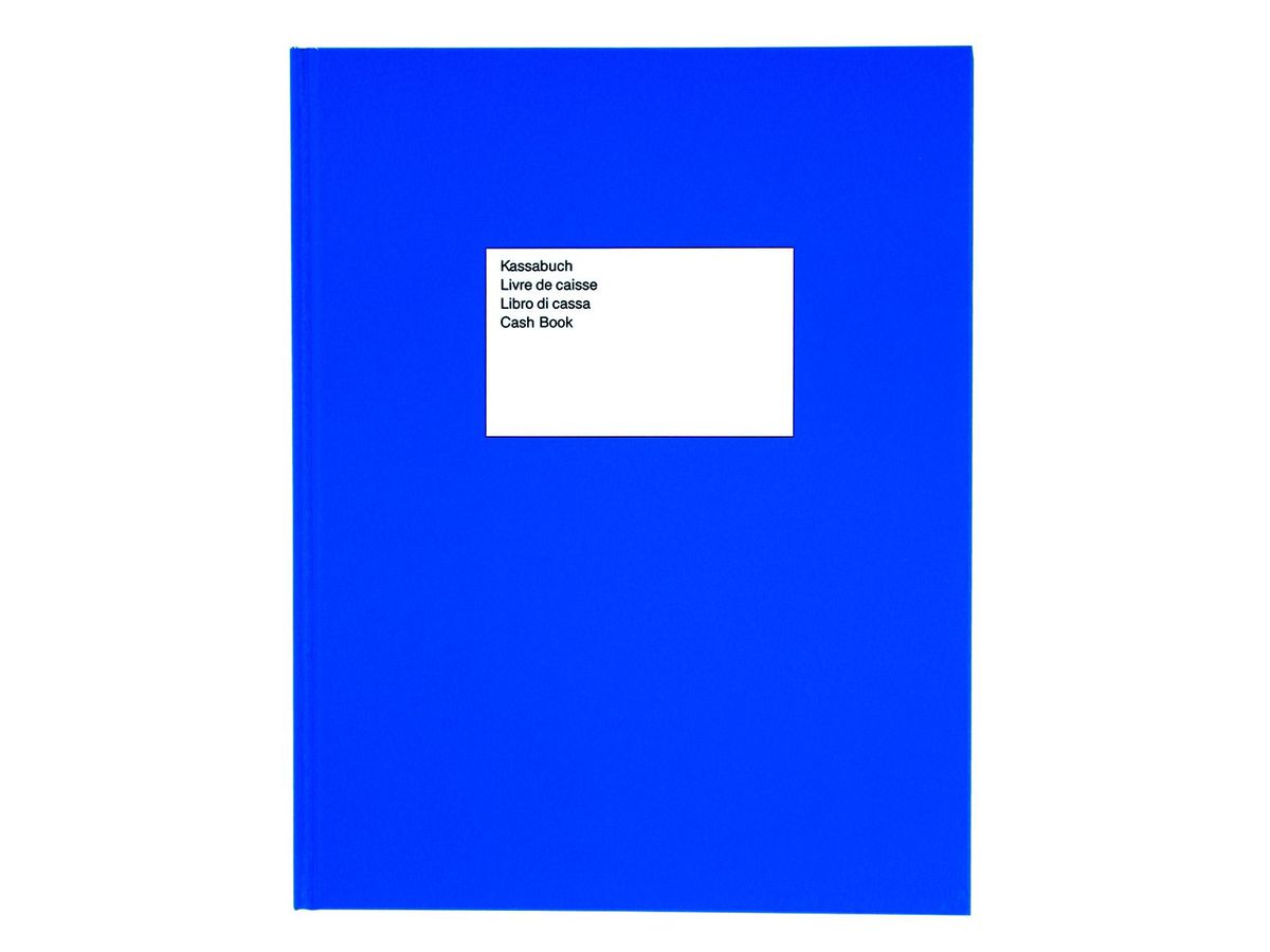 ELCO Livre de caisse 17,5x22cm 74602.19 bleu 48 feuilles (7610425288001)