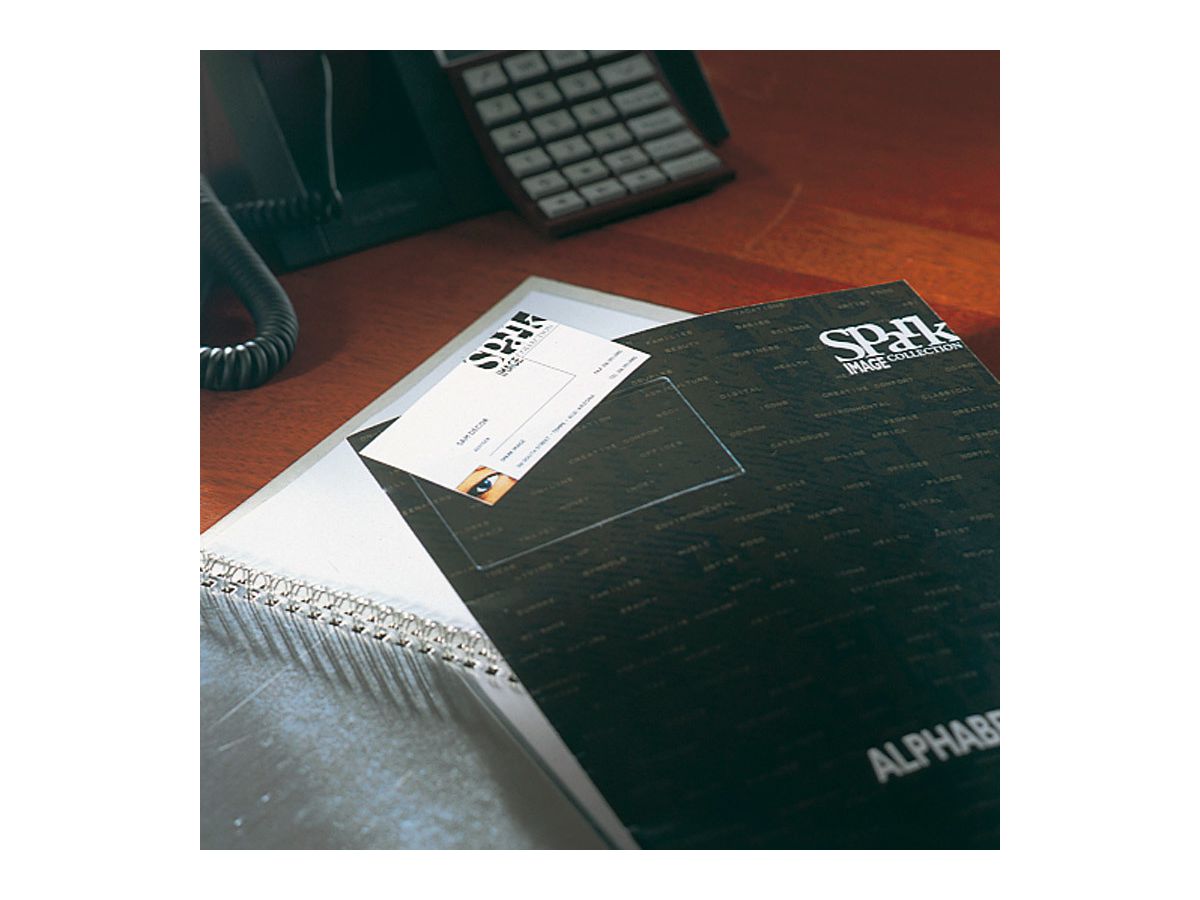 3L Buste carta da visita 105×60mm 10119 trasp. autocoll. 100 pz. (5701193013826)