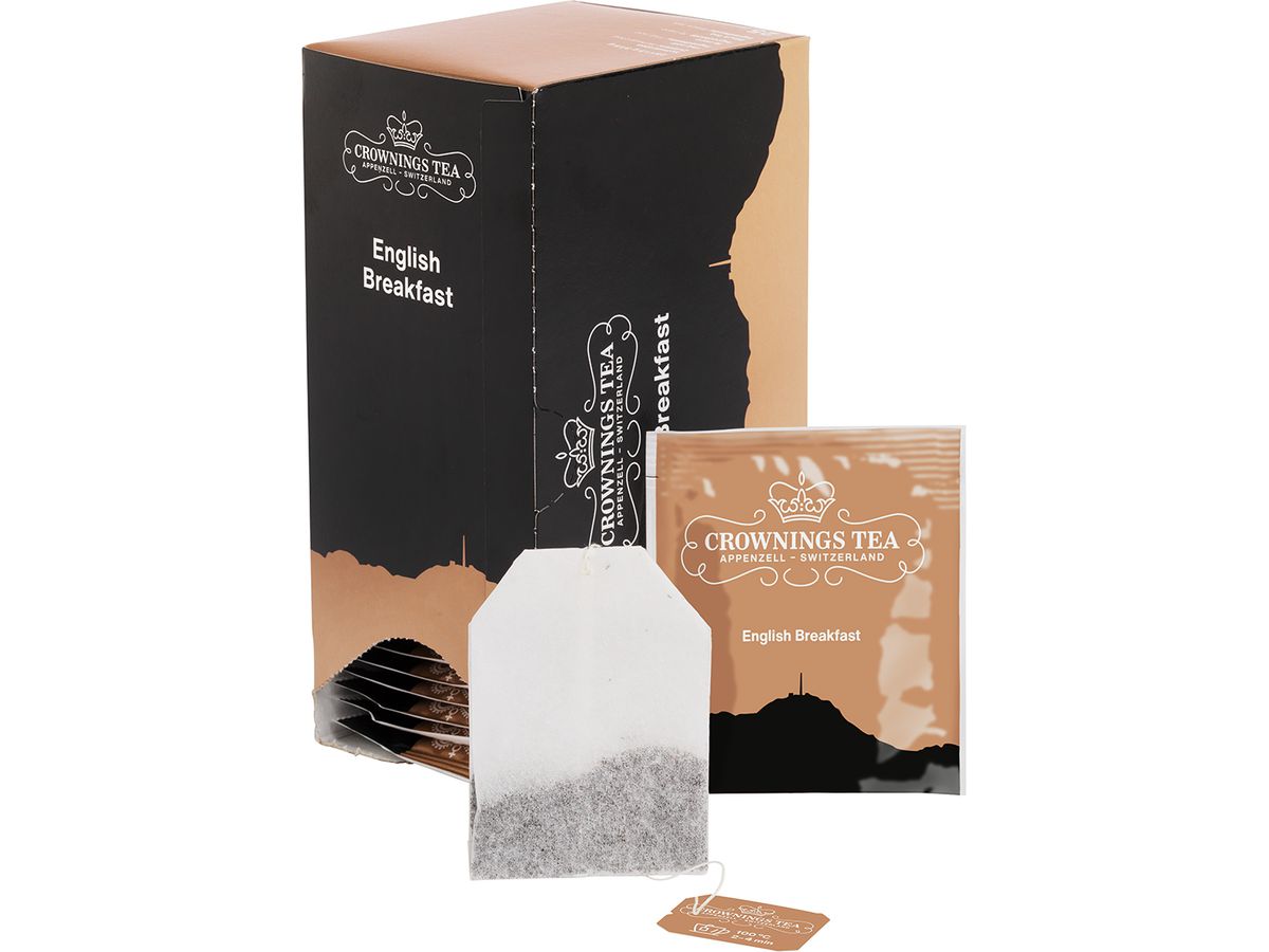 CROWNING'S English Breakfast 101152 Sachets 1.5g, 25 pcs. (7611259111275)