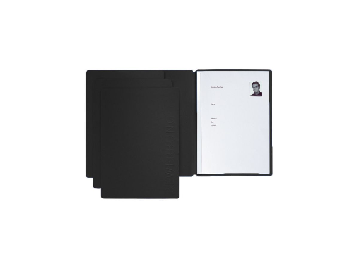 PAGNA Dossier de candidat. Solo A4 22006-04 noir 5mm (4013951001459)