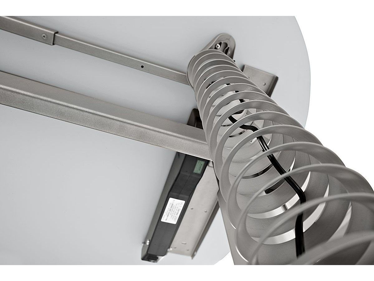 APOLLO Canal de câble 130cm VCKXE/S gris (4032062026939)