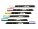 TOMBOW Set de calligraphie WS-BS WS-BS-6P Fudenosuke, pastel 6 pcs. (4003198111745)
