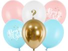 PARTYDECO Ballons 30cm SB14P3080006 Boy or Girl 6 pièces (5900779199071)