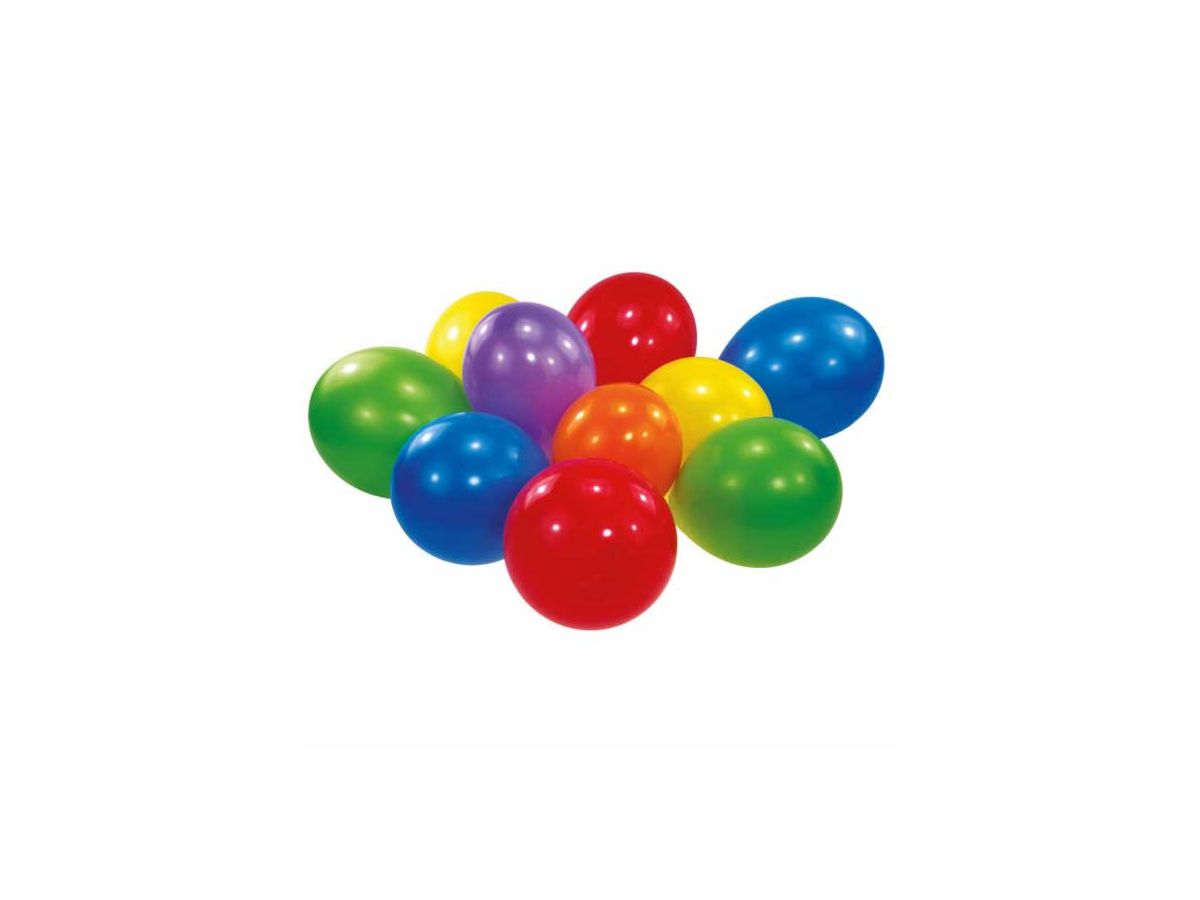 NEUTRAL Latexballons Standard 100 Stk. INT996615 ass. 22.8cm (0013051417864)