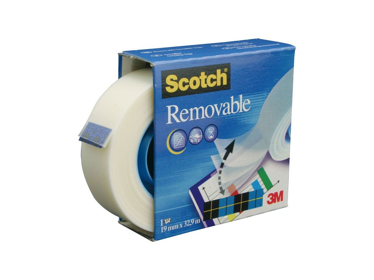 SCOTCH Tape 811 19mmx33m 8111933K invisible, détachable (0021200728235)