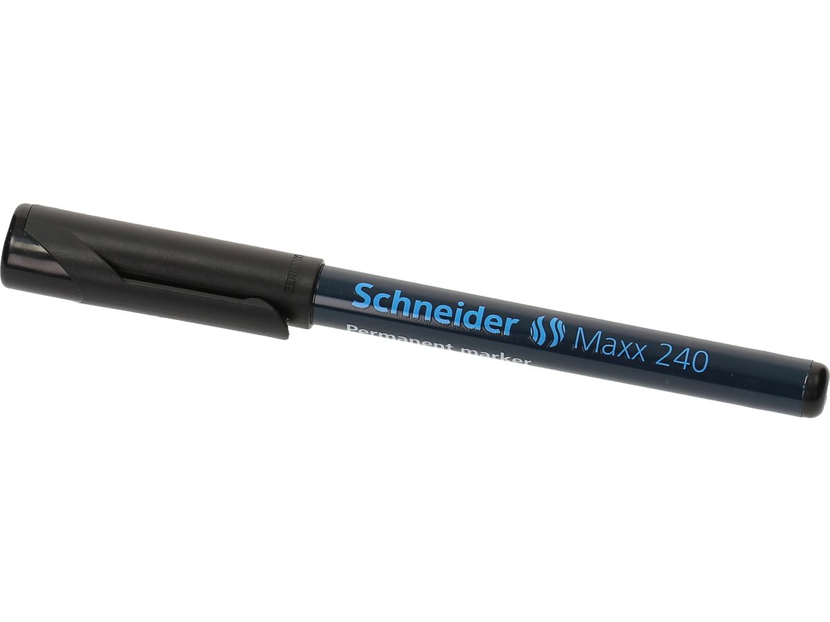 SCHNEIDER Permanent Marker MAXX 240 000095-01 nero, punta rotonda (4004675000170)