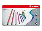 STABILO Penna Fibre 68 1mm 6810-6 10 colori (4006381327145)