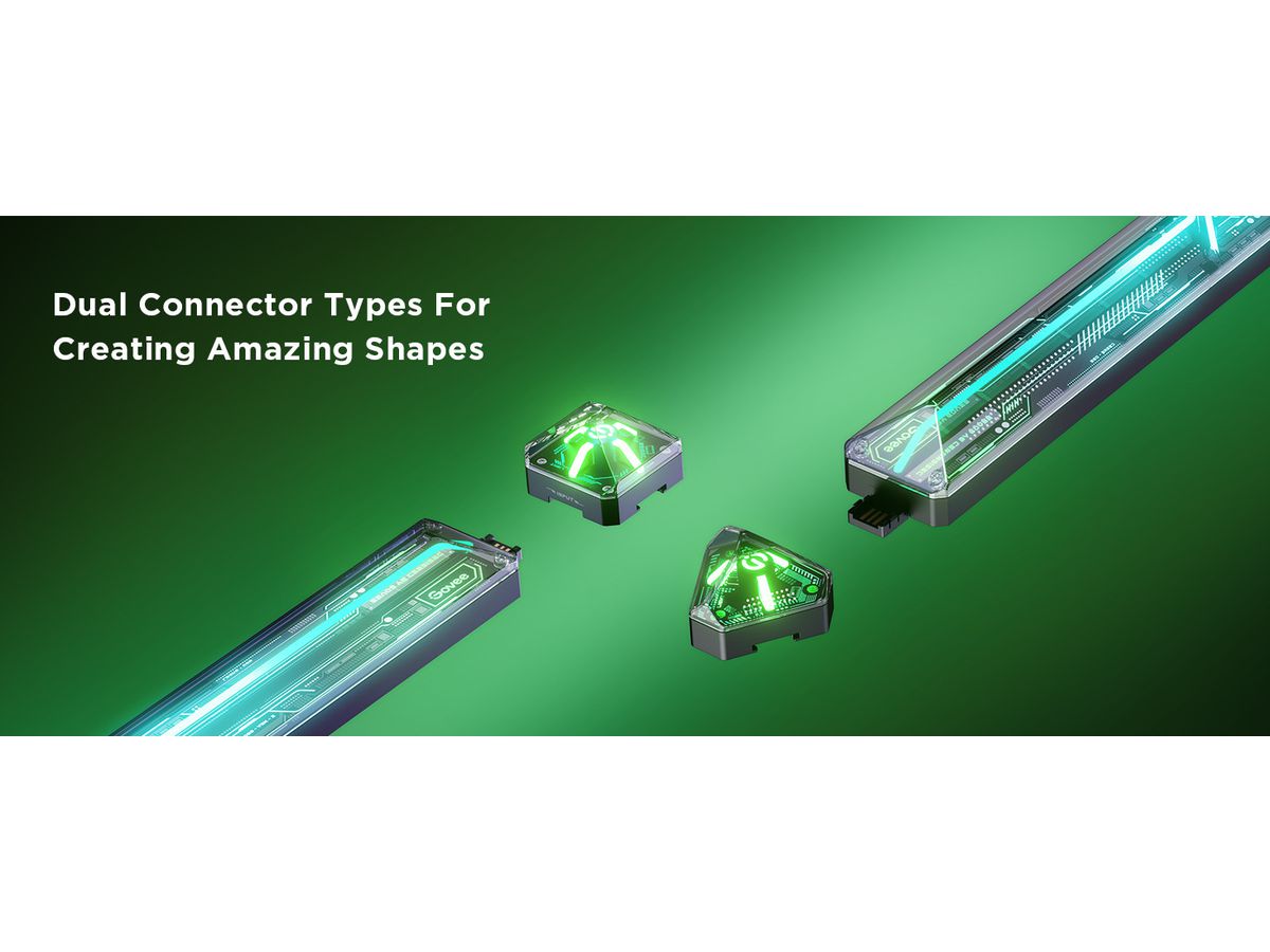 GOVEE Gaming lampe murale 4 Stück H6063312 avec connecteur (6974316999997)