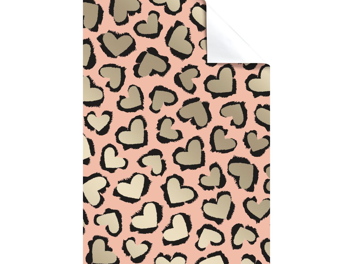 STEWO Geschenkpapier Cassy 2514533825 rosa 100x70cm (7630050869512)