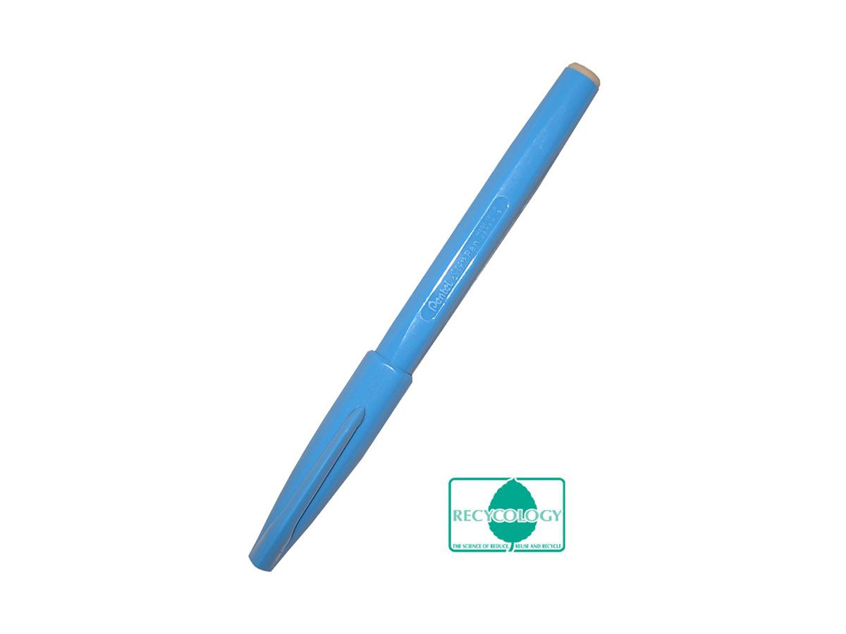 PENTEL Penne fibra Sign Pen 2.0mm S520-S blu chiaro (3474370520111)
