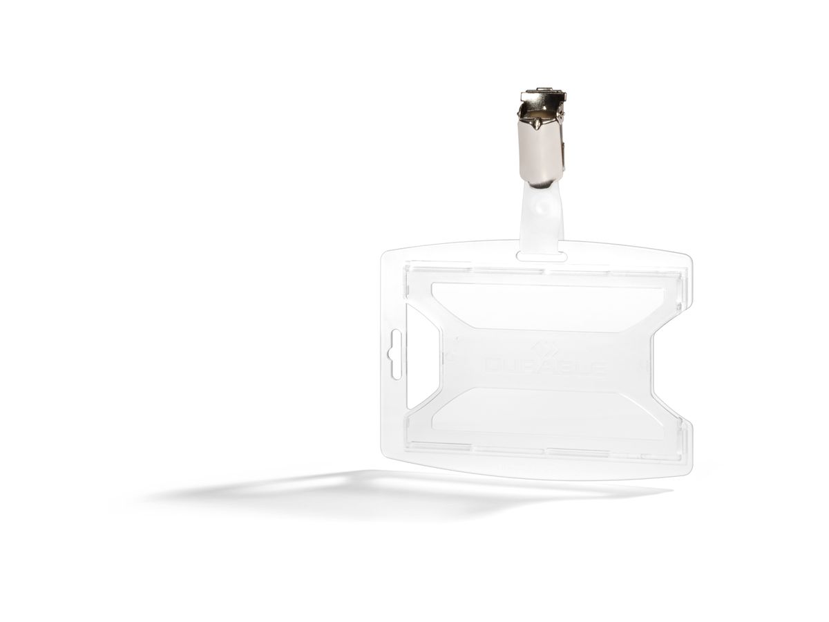 DURABLE Portabadge reXycle® 896119 Clip 1 carta 25 pezzi (4005546739960)