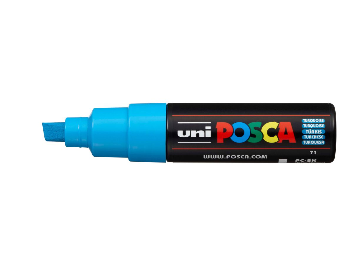 POSCA Marker 8mm PC8KTURQUOIS turchese (4902778107614)