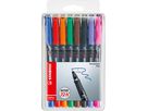 STABILO OHP Pen permanent F 842/8 8 pz., astuccio (4006381115025)