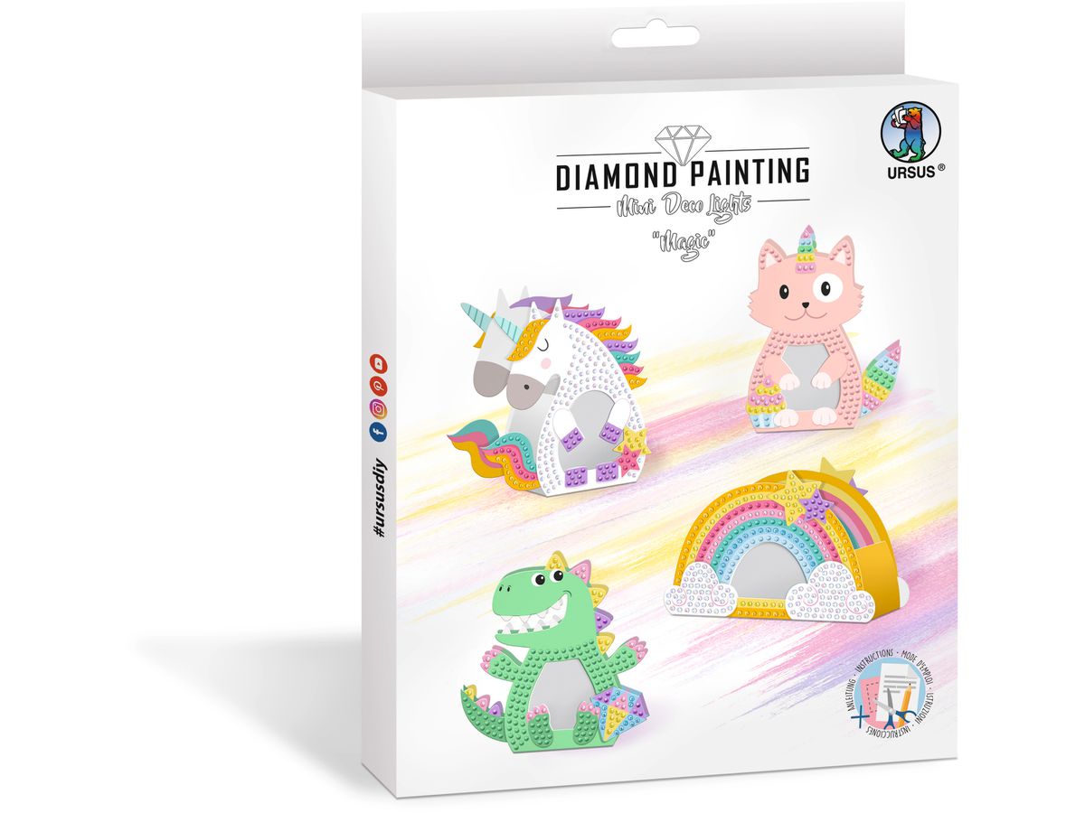 URSUS Diamond Painting 43480001F Mini Deco-Lights Magic (4008525254386)