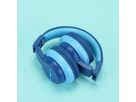ICLEVER Kids Bluetooth Headphones C03-1702N-30 BTH12, LED, 55h, blue (6972312838678)