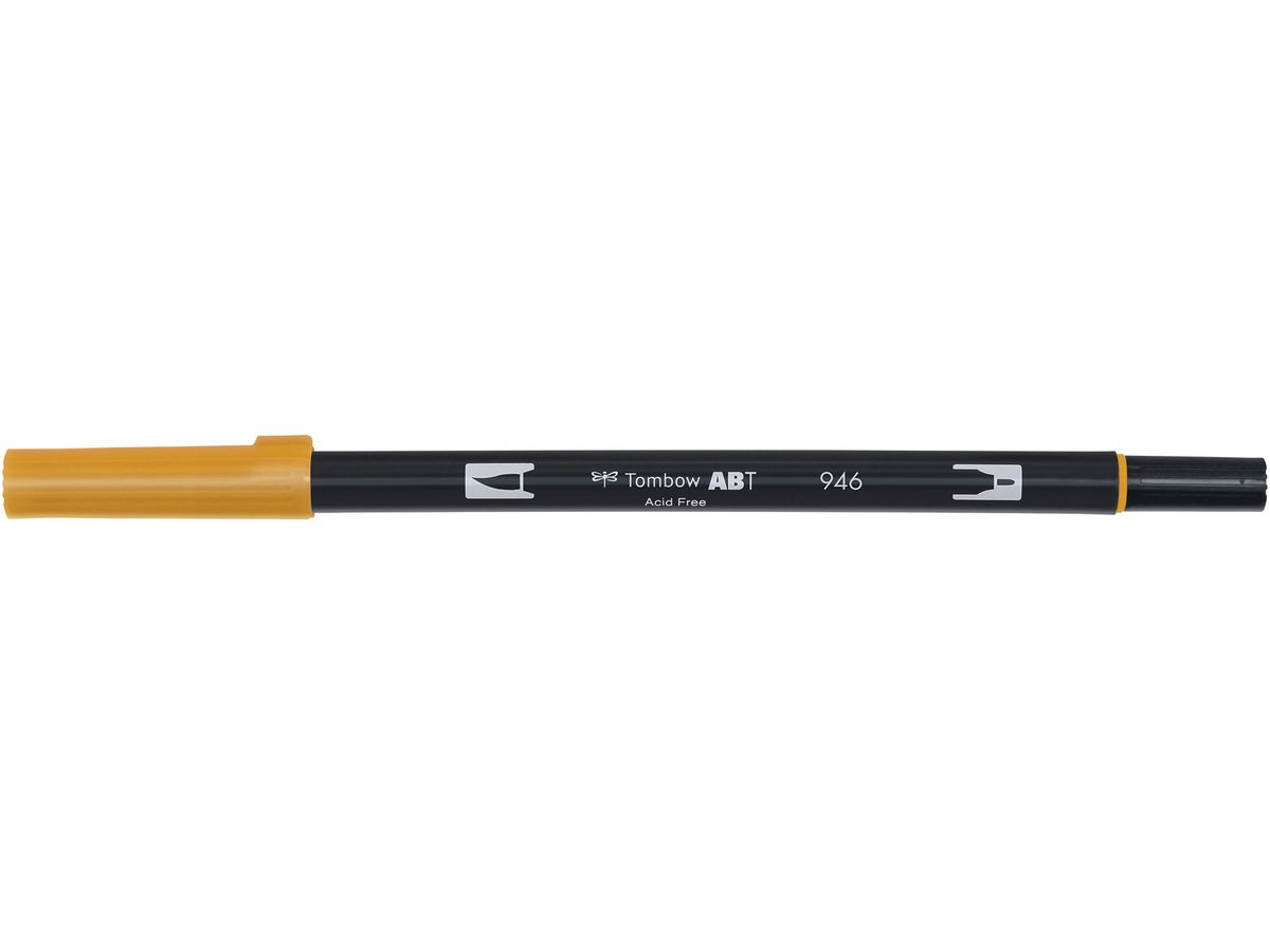 TOMBOW Dual Brush Pen ABT 946 ocra oro (4901991902211)