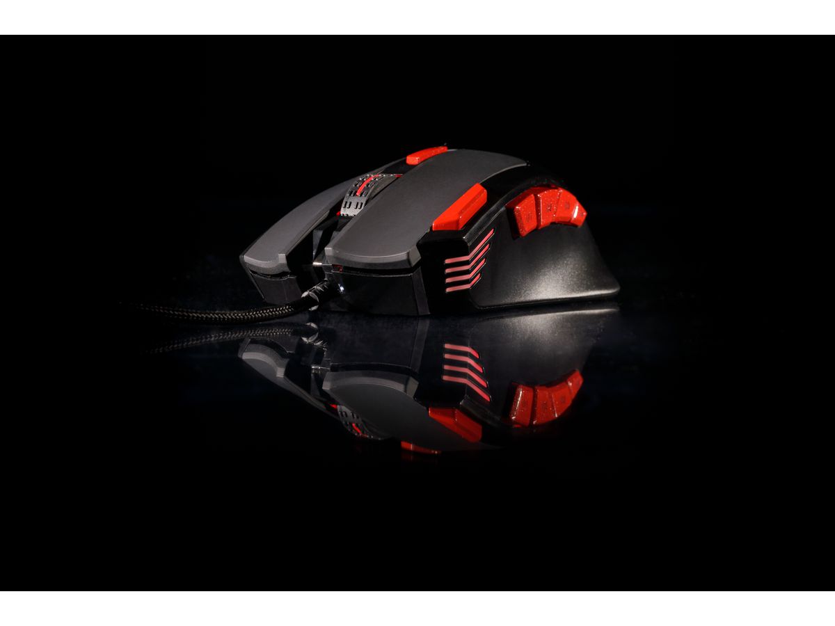 SUREFIRE Button Mouse with RGB 48817 Eagle Claw Gaming 9 (0023942488170)