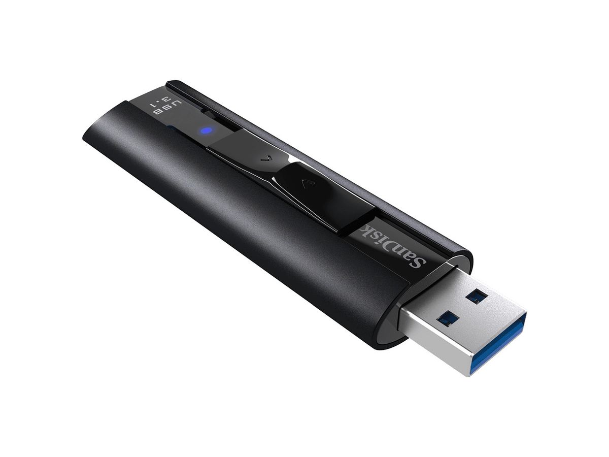 SANDISK Extreme PRO USB3.1 SDCZ880-128G Solid State Flash Drive 128GB (0619659152512)