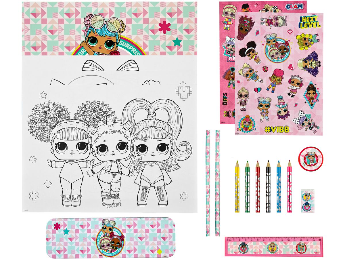 UNDERCOVER Sac pvc papeterie LOMO4055 LOL Surprise (4043946307204)