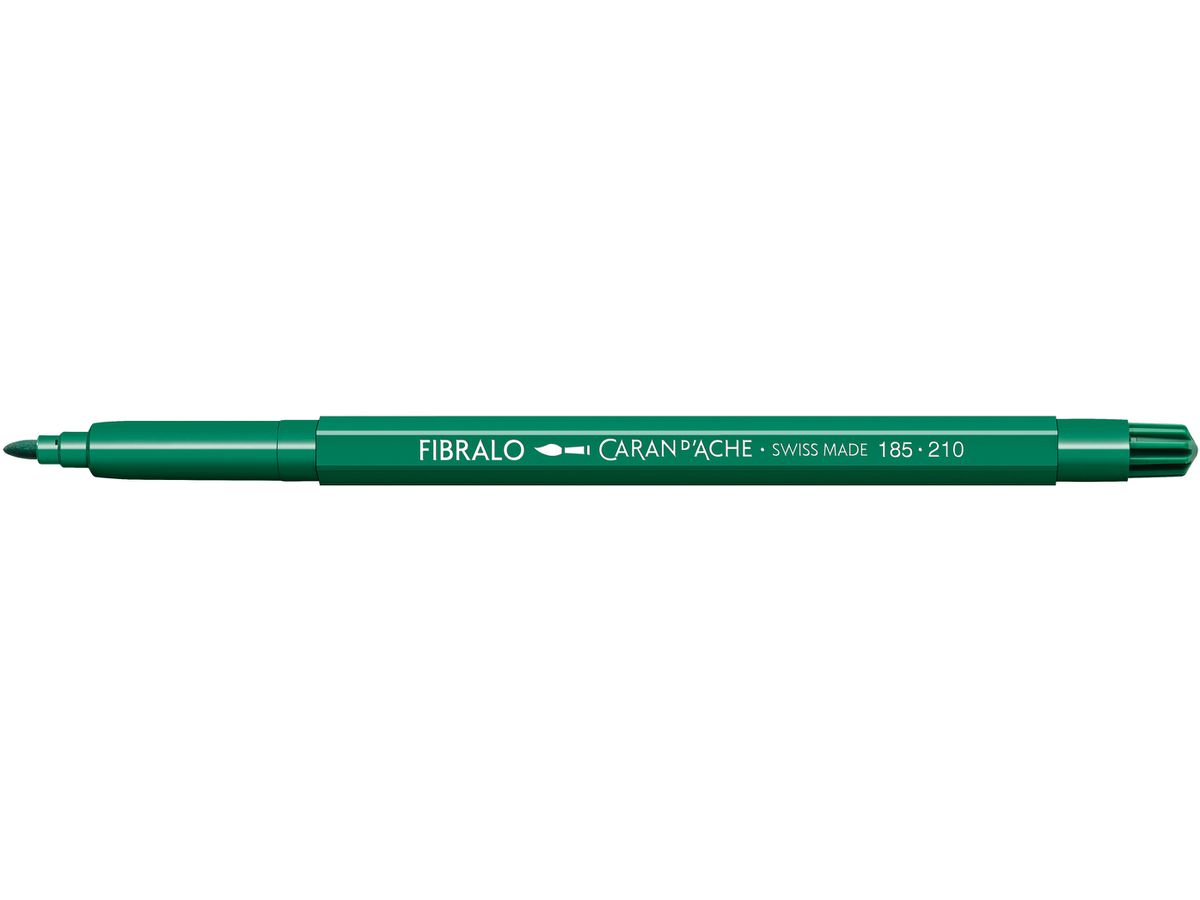 CARAN D'ACHE Penna fibra Fibralo 185.210 smaragd (7610186341212)