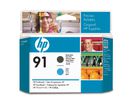 HP Tête d'impr. 91 noir mat/cyan C9460A DesignJet Z6100 (0882780987142)