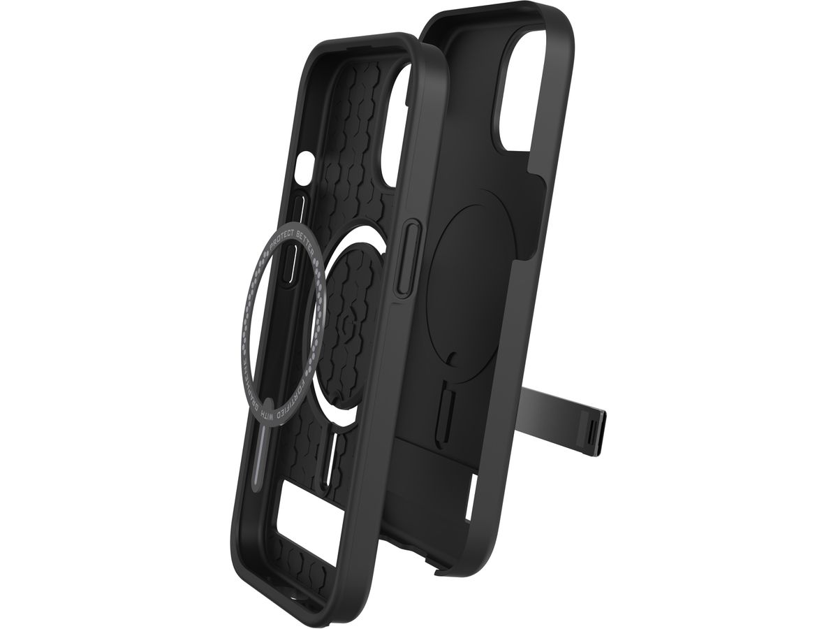 ZAGG Denali Cases Snap KS 702312716 Apple iPhone 15/14/13,Black (0840056194496)