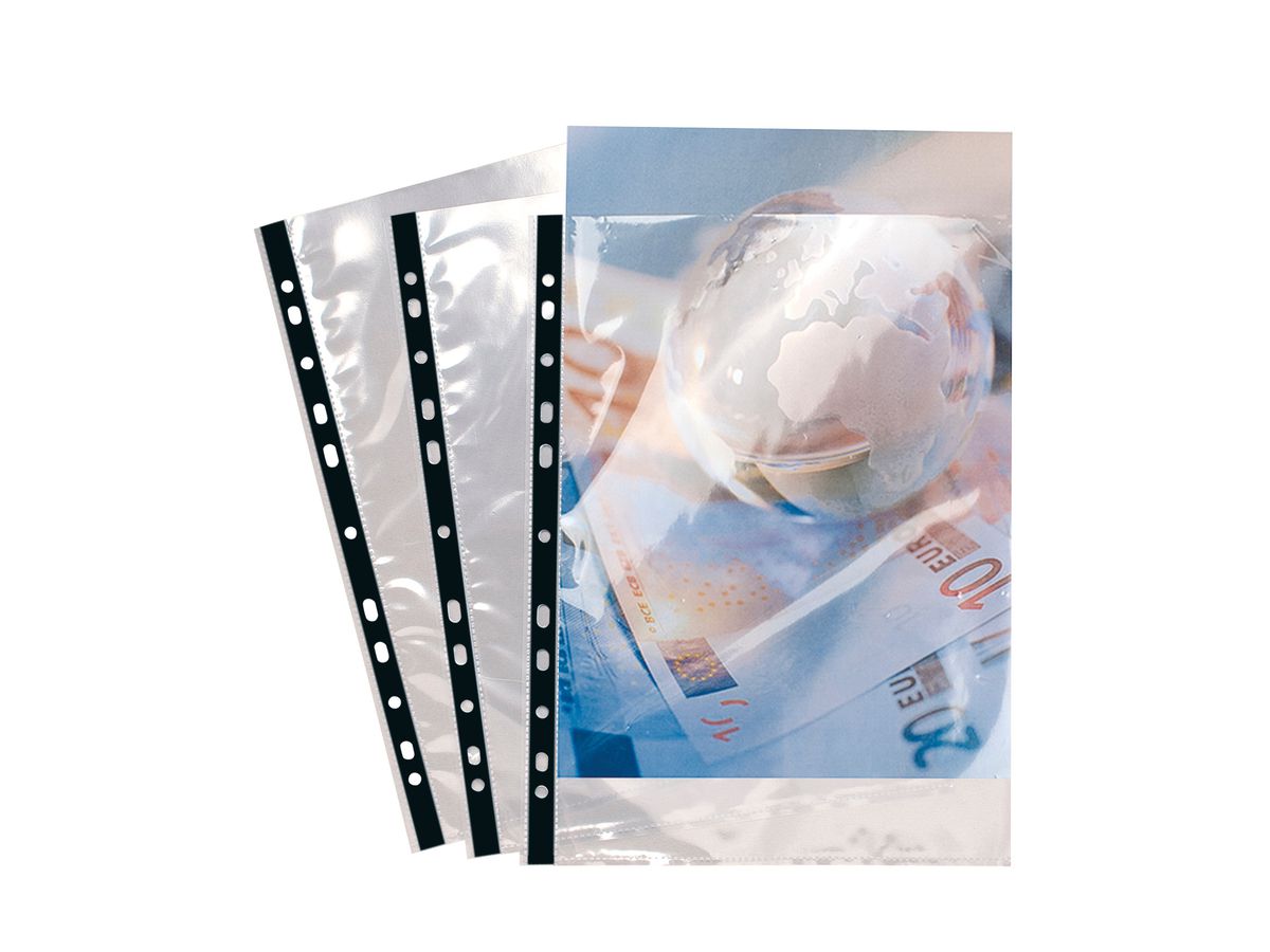 EXACOMPTA Poches PP 90 my A4 5900E transparent, lisse 100 pcs. (3130631059003)