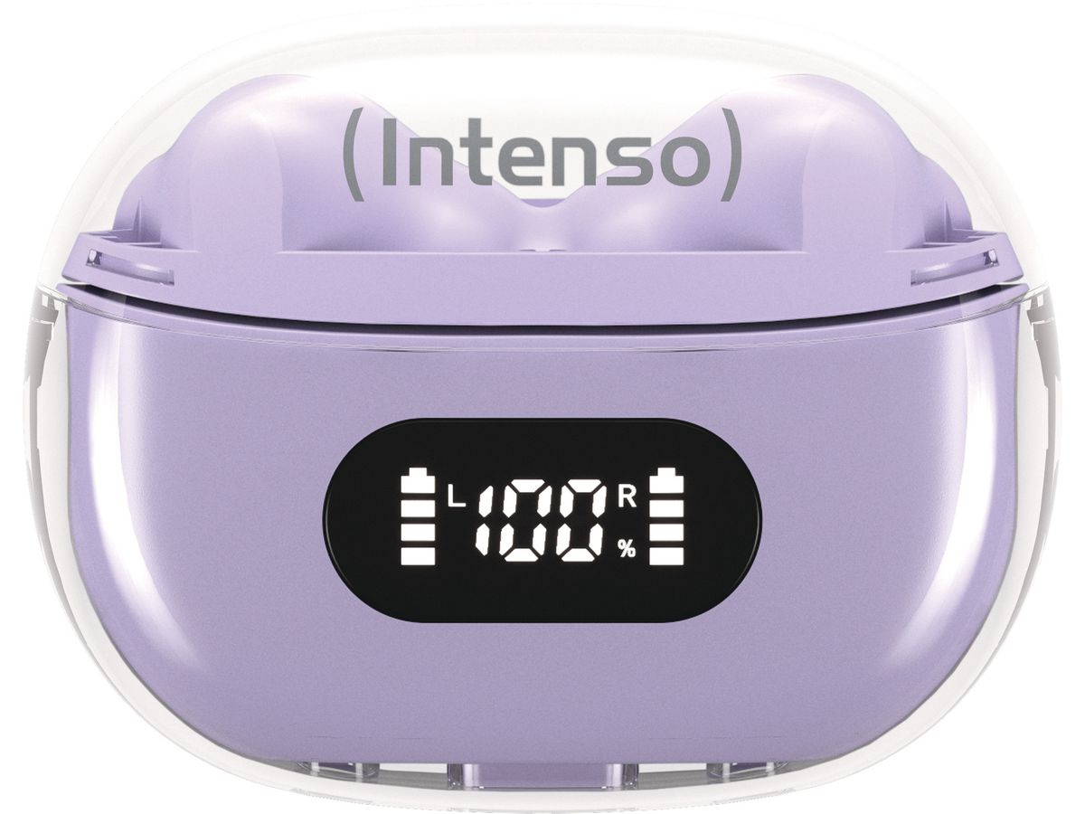 INTENSO Buds Plus Wirel. Earphones 3720313 T313AE, ANC, purple (4034303034703)