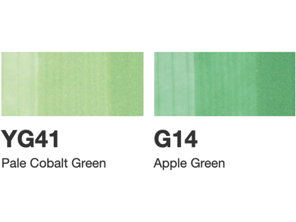 COPIC Marker Ciao 22075644 Doodle pack Green, 4 Stück (4511338053867)