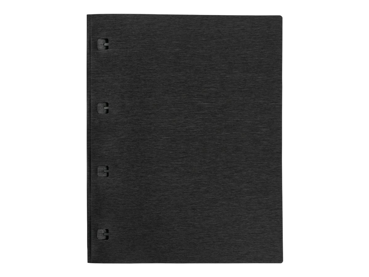 KOLMA Schnellhefter XL LineaVerde A4 11.026.06 schwarz, PP, Sand, recycling (7611967113554)