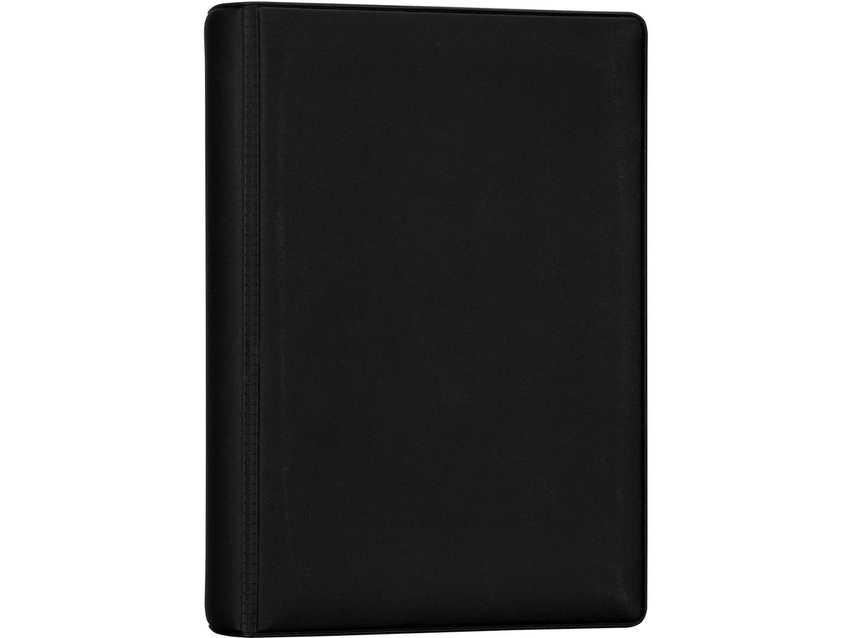 SUCCES Agenda A5 carnet 84716602U synthètique noir 18.5x23.6cm (7611365280513)