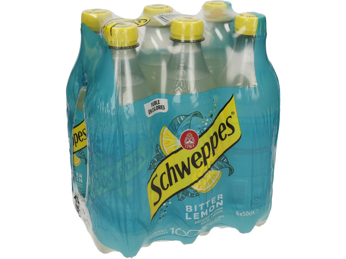 SCHWEPPES Bitter Lemon Pet 8236 50 cl, 6 pz. (7617500199184)