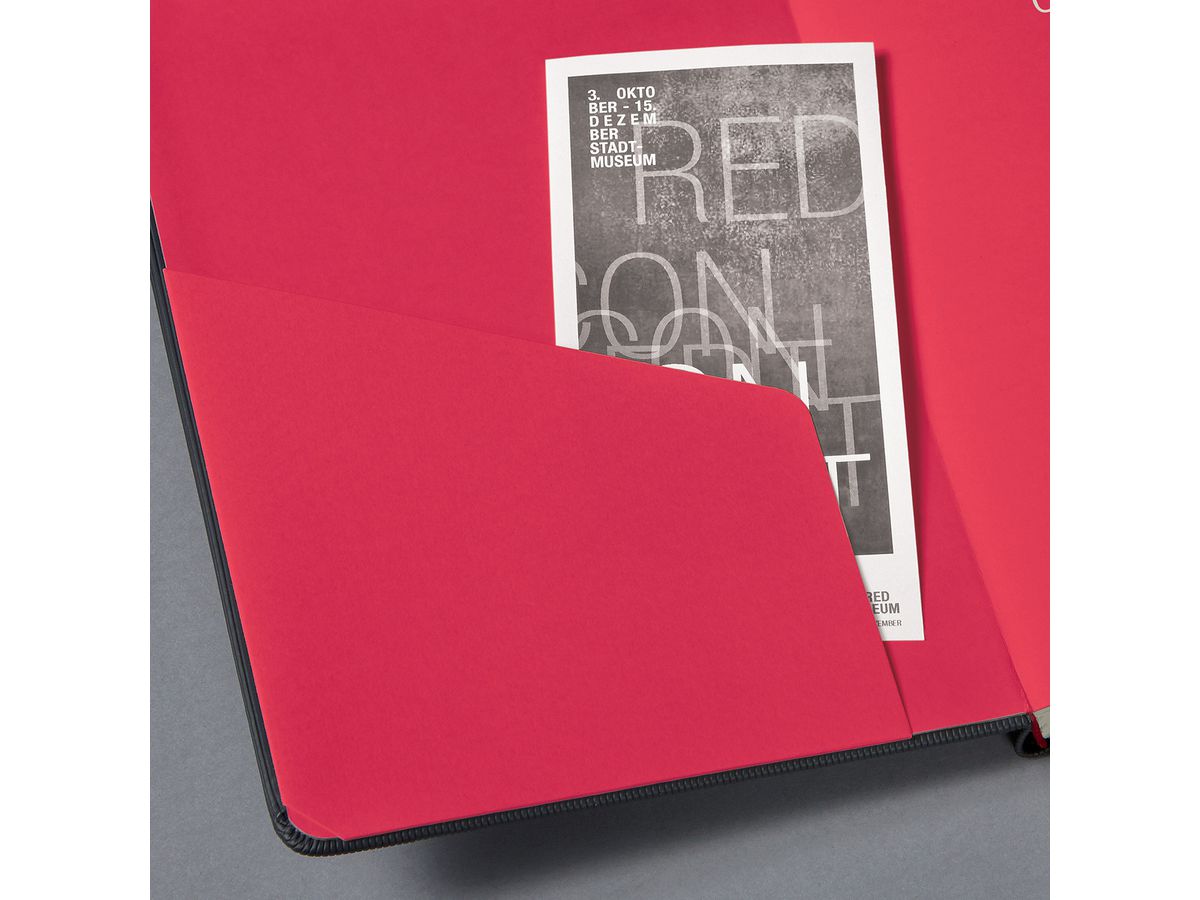 CONCEPTUM Wochenkalender 2026 C2608 1W/2S schwarz/rot 14.821.3cm (4004360773358)