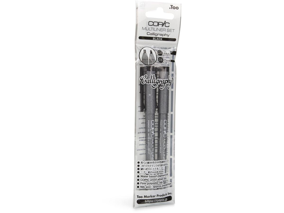 COPIC Multiliner 2207519 Calligraphy Set, 2 pz. (4511338055175)
