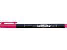TOMBOW Penna di calligrafia Hard WS-BH22 Fudenosuke, rosa (4901991647969)