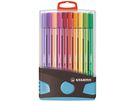 STABILO Penna Fibre Pen 68 1mm 6820-031-04 20 pezzi ass. ColorParade (4006381551298)