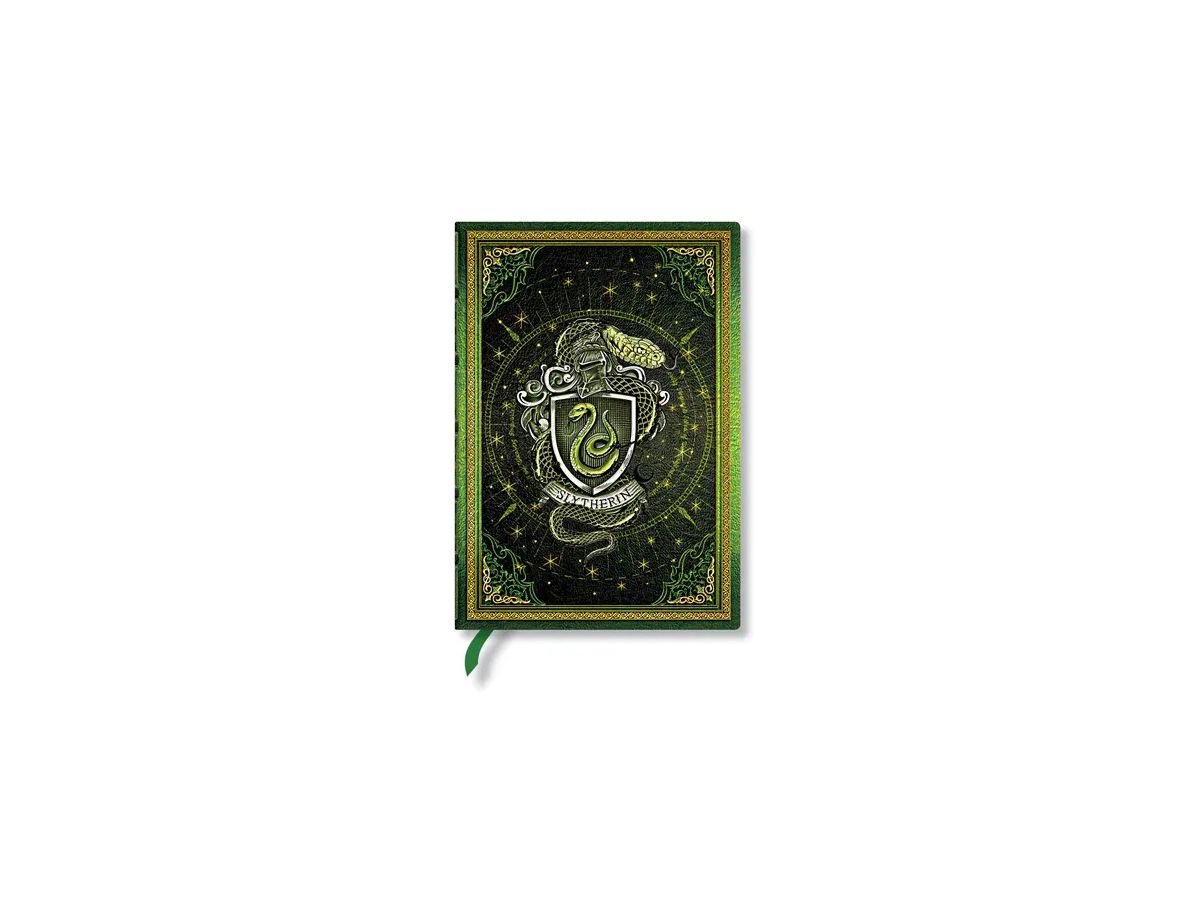 PAPERBLANKS Carnet Harry Potter Midi PBD6514 Slytherin, blanco 144 p. (9781408765142)