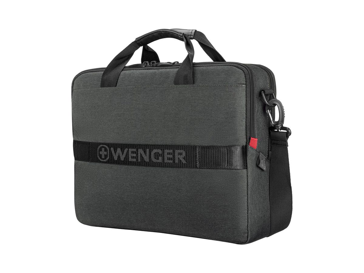 WENGER MX ECO Brief 16 Inch 612263 Laptop Briefcase Charcoal (7613329169612)