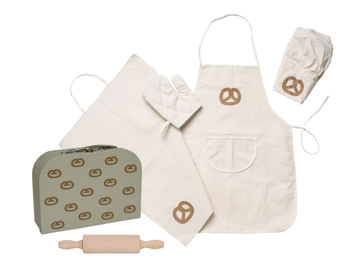 JABADABADO Chef Clothes 29x20x9cm C2570 en valise, vert (7332599025700)