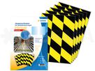 HERMA Bodenmarkierung 70x297mm 12920 Neutral schw./gelb 15Stk/5Bl. (4008705129206)