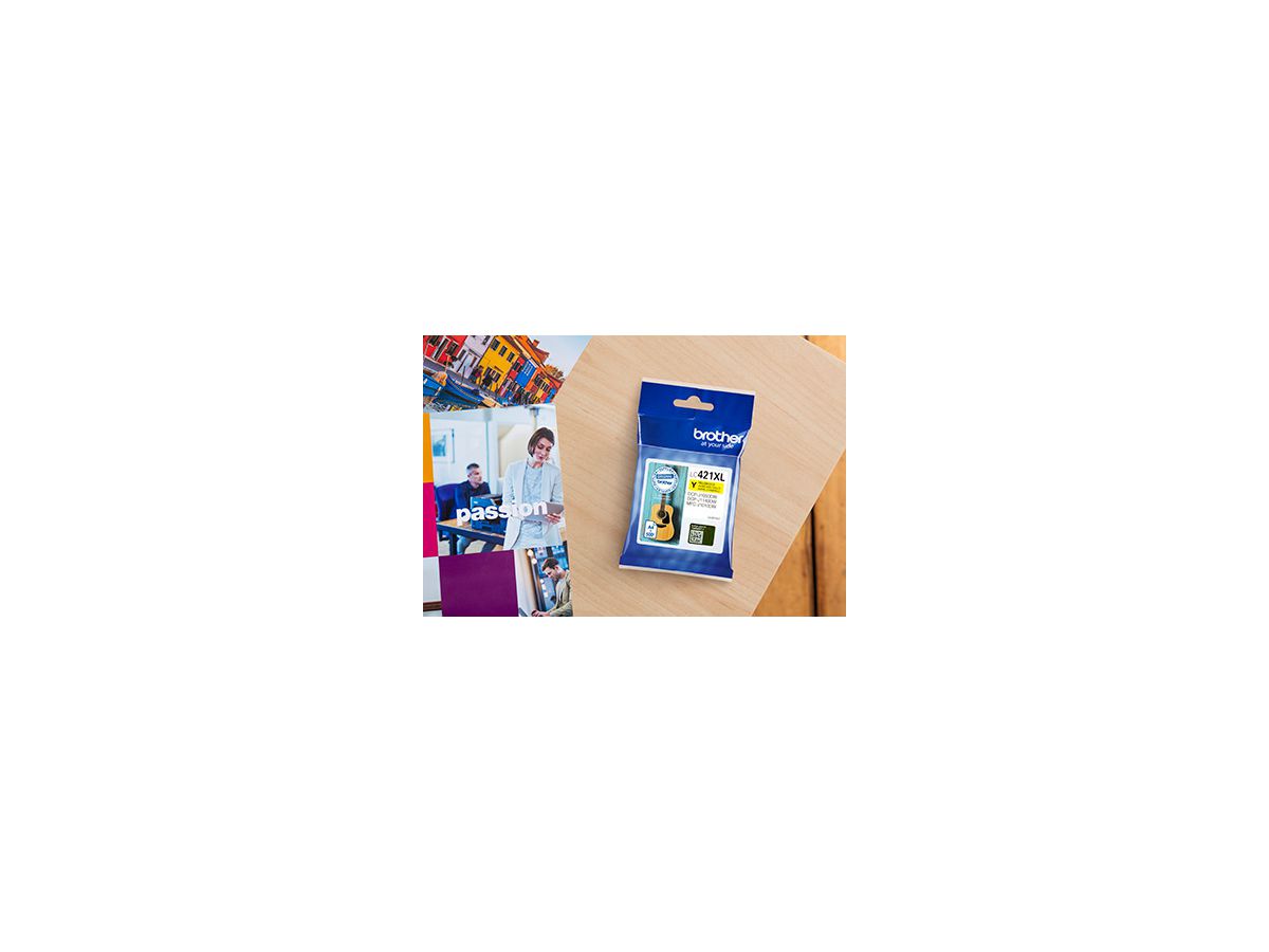 BROTHER Valuepack encre CMYBK LC-421XLVAL DCP-J1050 500 pages (4977766813594)