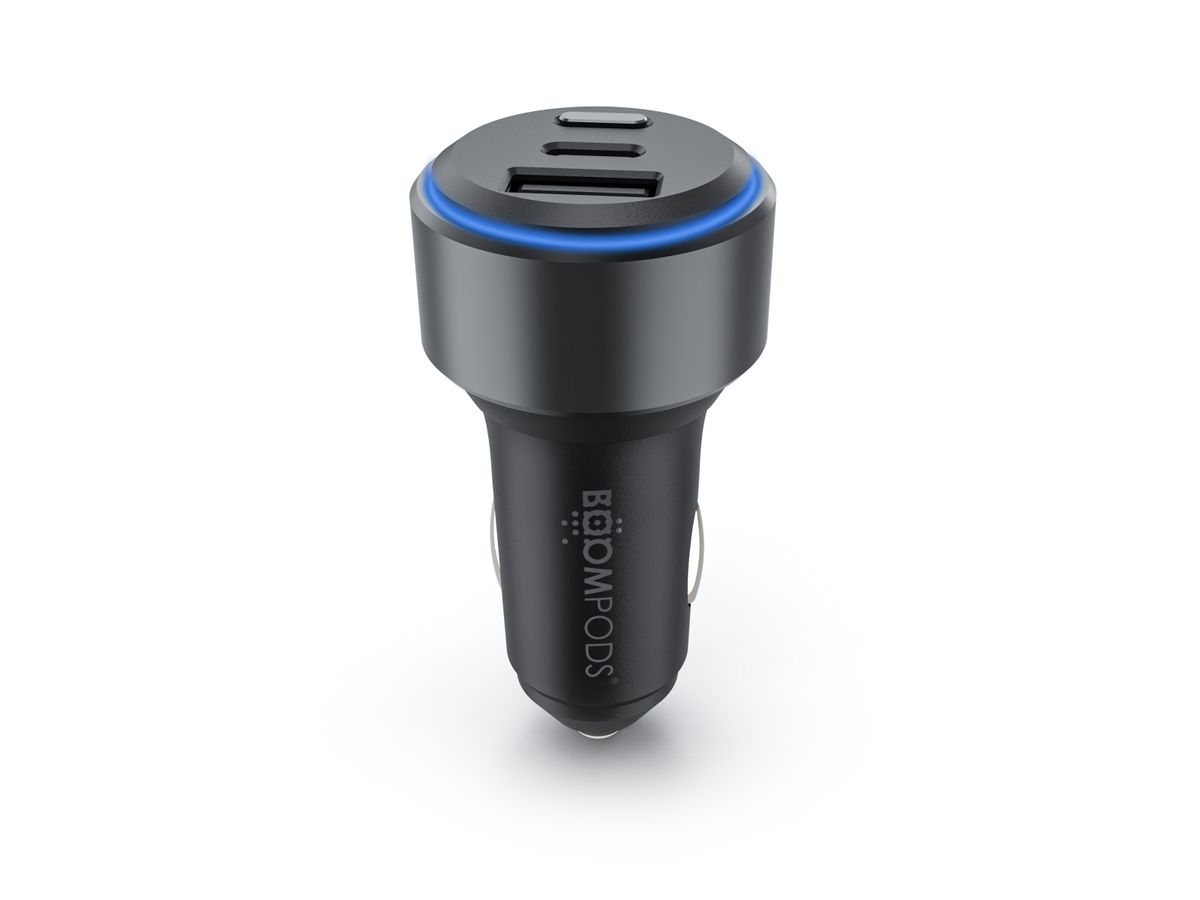 BOOMPODS Boomtag Car Charger TCARUN Universal grey (5060746171865)