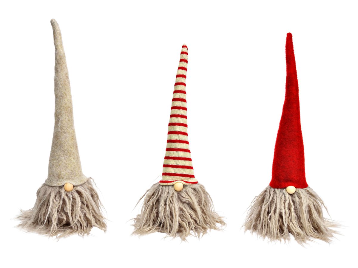 ROOST Présentoir lutin 10x30x10cm 10043969 beige/rouge assortis (4007698687892)