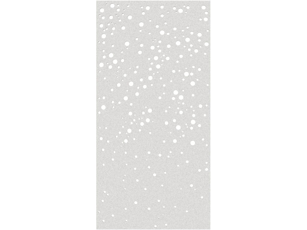 SUONO Trennwand XL 120x240x1.2cm 1211.X12.0401 CURTAIN, BUBBLES, weiss 2 Stk. (7640439763379)