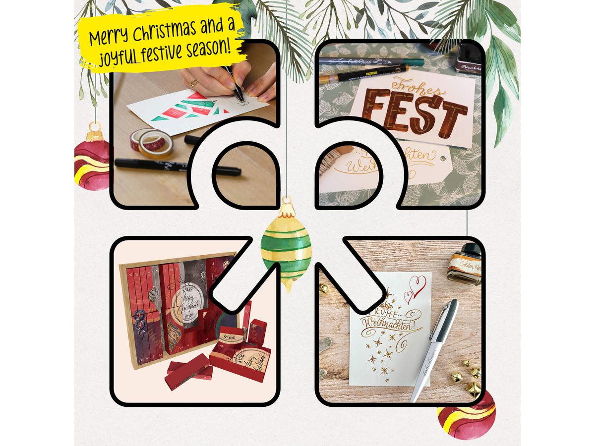 ONLINE Calendrier de l'Avent 2025 18056 Kalligrafie (4014421180568)