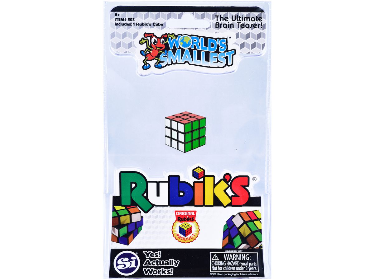 WORLDS SMALLEST Rubik's 1180.00514 (0859421005145)