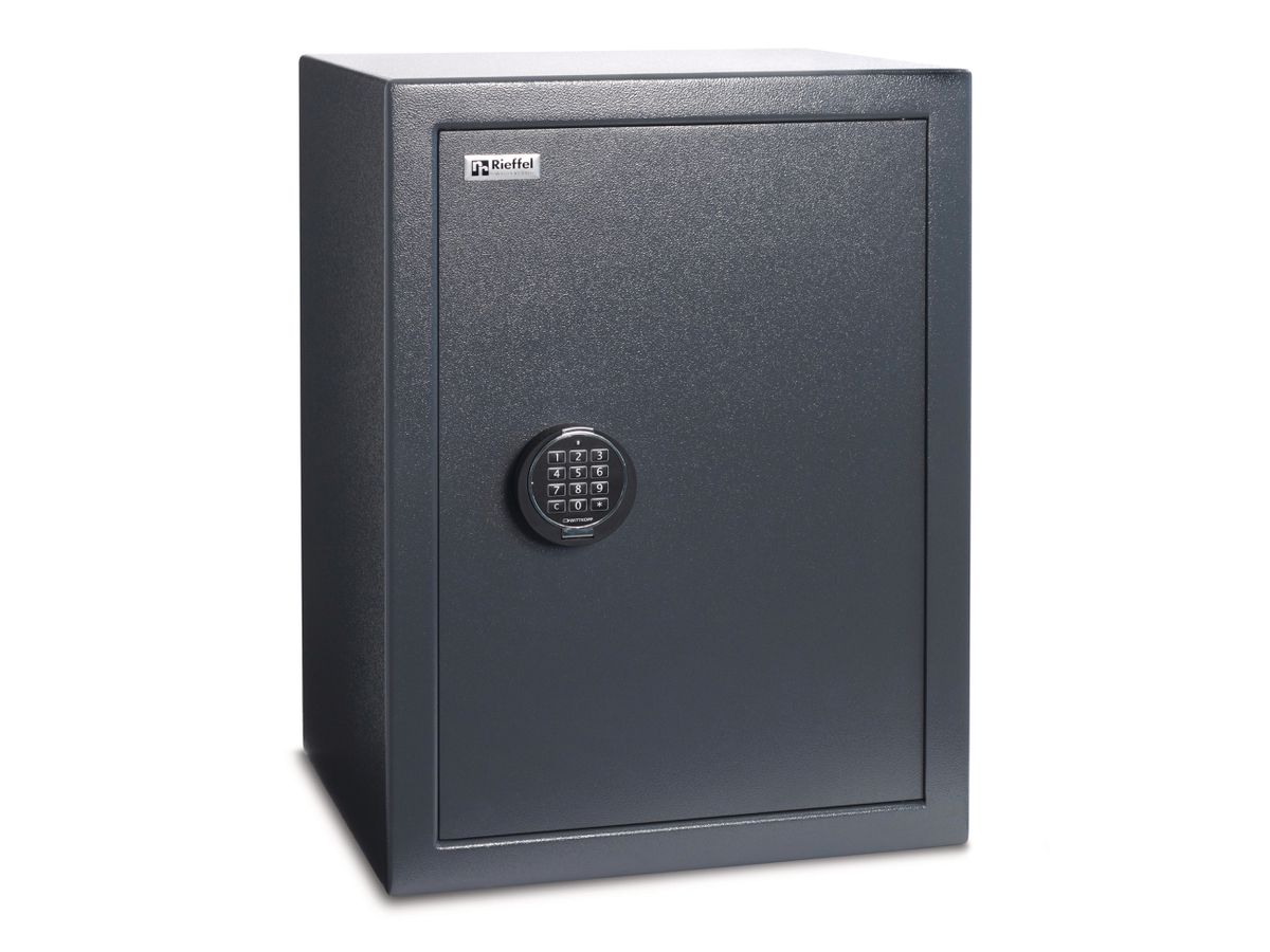 RIEFFEL SWITZERLAND Cassaforte EcoSafe 65x48x41cm ECOSAFE 650 E Acciaio, serratura a combi. (7630010413601)