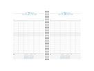 EXACOMPTA Agenda Time 29W 2026 296122E 1G/1P blu Wire-O A4 (3660942046381)