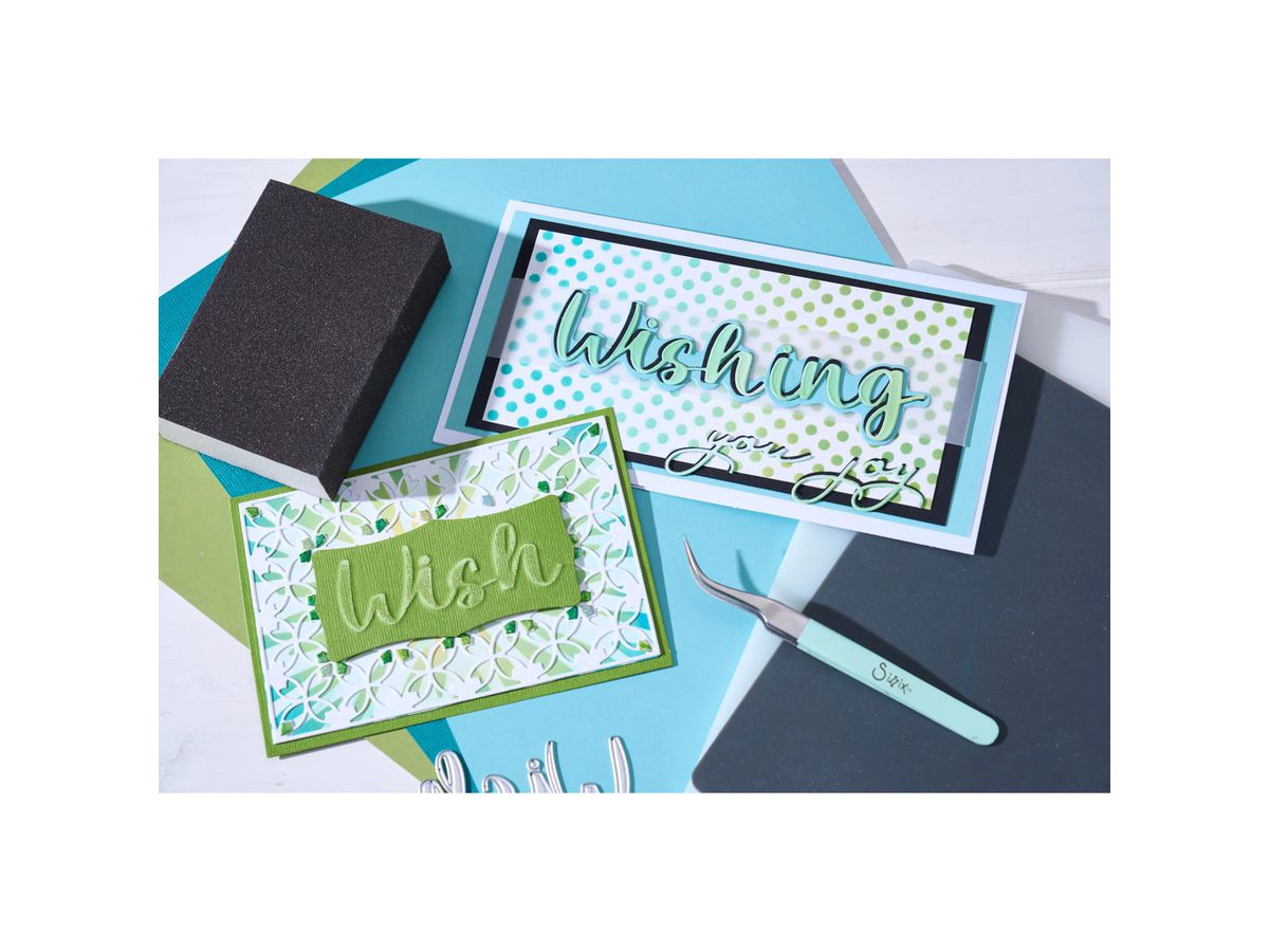 SIZZIX Matrices de découpe 666847 Fanciful Framelits Rev. 8 pcs. (0630454291688)