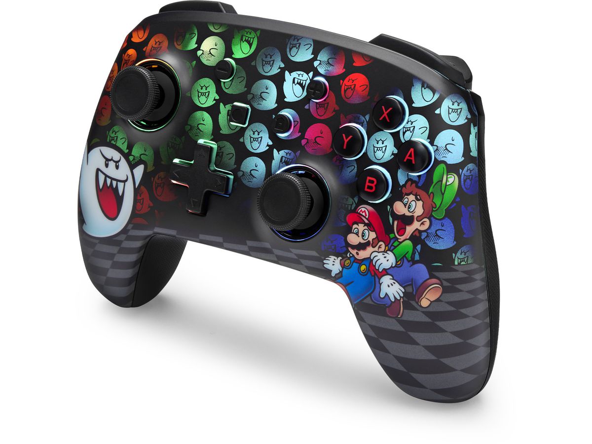 POWER A Enhanced Wireless Ctrl. NSGP0431-01 NSW,Lum.Ghost Peek a Boo (0617885135415)